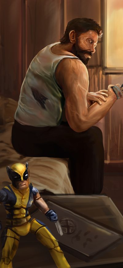 Fond d'écran iPhone Logan Artwork 4k