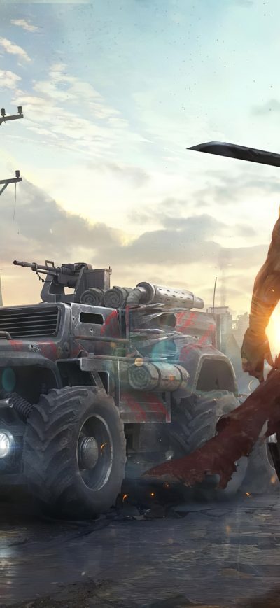 Fond d'écran Crossout 4k sur iPhone