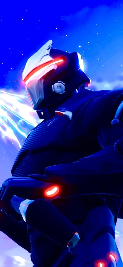 Fond d'écran iPhone Fortnite Omega 4k