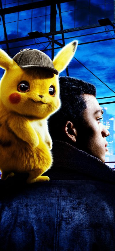 Fond d'écran iPhone Pokemon Detective Pikachu Movie 4k