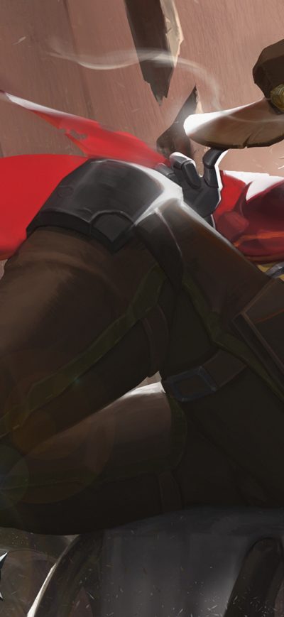 Fond d'écran iPhone McCree Overwatch