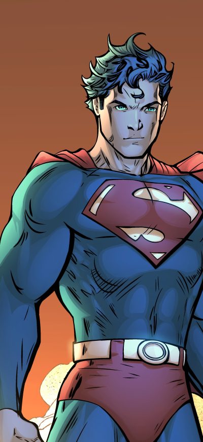 Fond d'écran iPhone Superman Comic Book Poster 5k