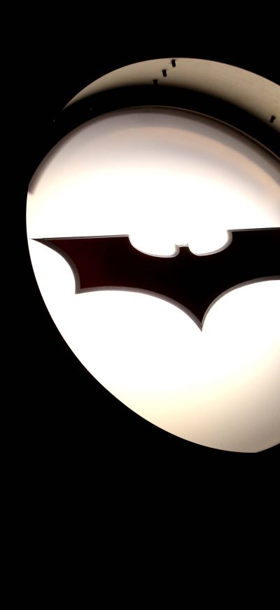 Fond d'écran Bat Signal sur iPhone