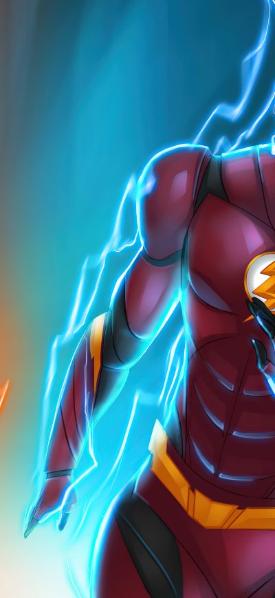 Fond d'écran iPhone The Flash Vs Reverse Flash 4k