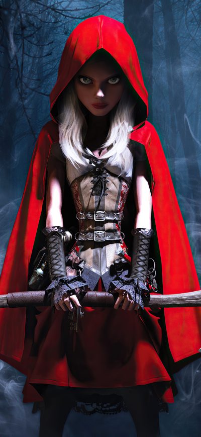 Fond d'écran iPhone Woolfe The Red Hood Diaries