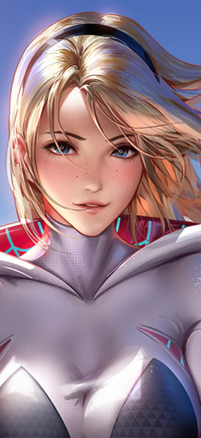 Fond d'écran iPhone Gwen Stacy Illustrator