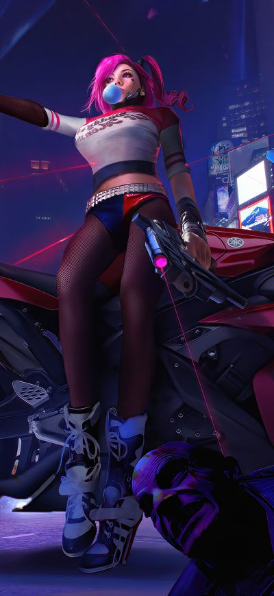 Fond d'écran iPhone Harley Quinn Teen Killer