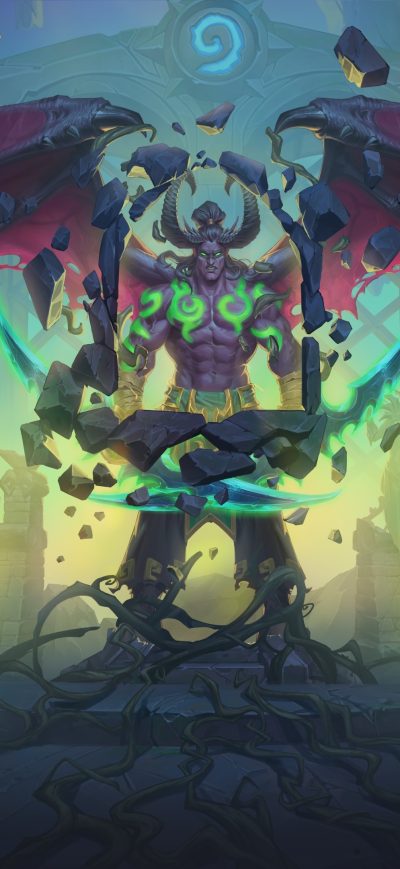 Fond d'écran iPhone Hearthstone Ruinen Der Scherben Welt