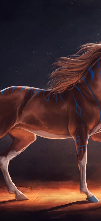 Fond d'écran iPhone Horse Digital Art