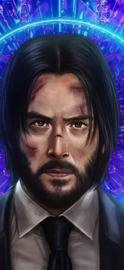 Fond d'écran iPhone John Wick 3 New Art