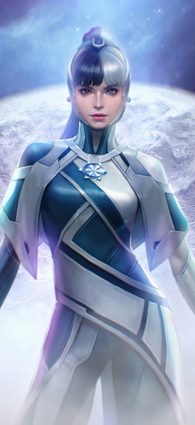 Fond d'écran iPhone Luna Snow Marvel Future Fight 4k
