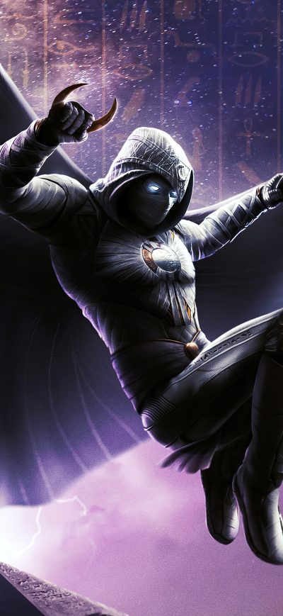 Fond d'écran iPhone Summon The Suit Moonknight 5k