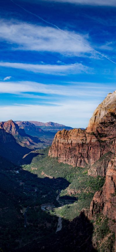 Fond d'écran iPhone Zion National Park 5k