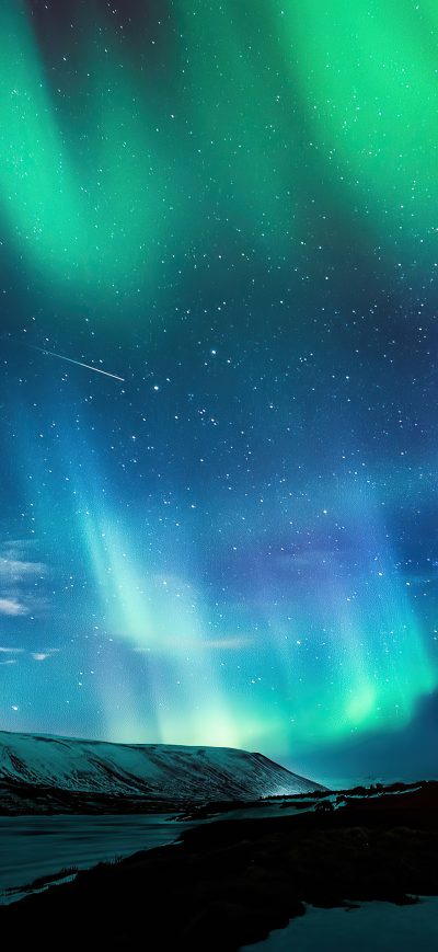 Fond d'écran iPhone Aurora Borealis Northern Lights 4k