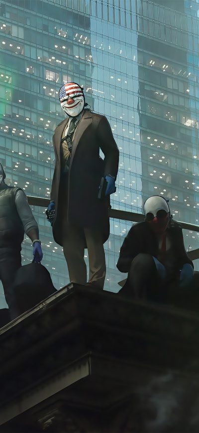 Fond d'écran iPhone Payday 2022