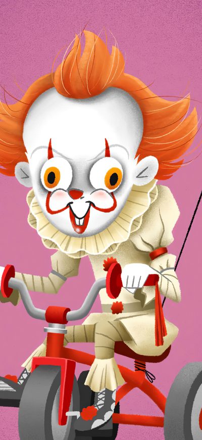 Fond d'écran iPhone Pennywise Lets Float 4k