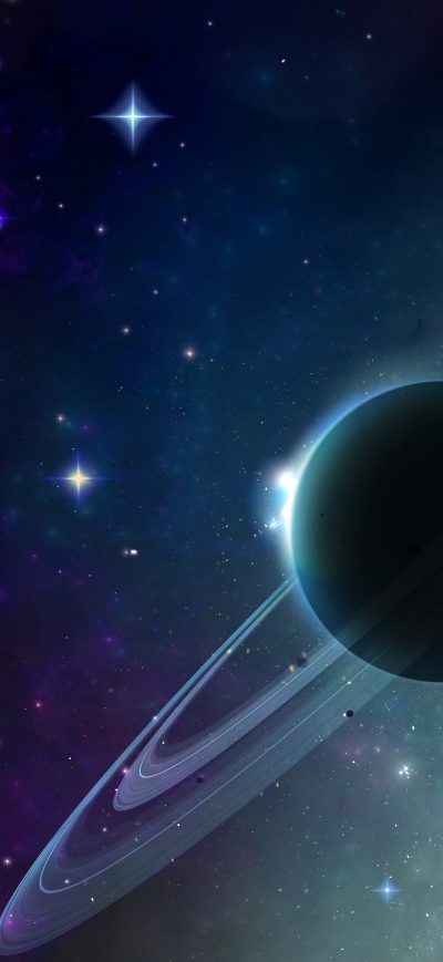 Fond d'écran iPhone Planet Solar Space Art 4k