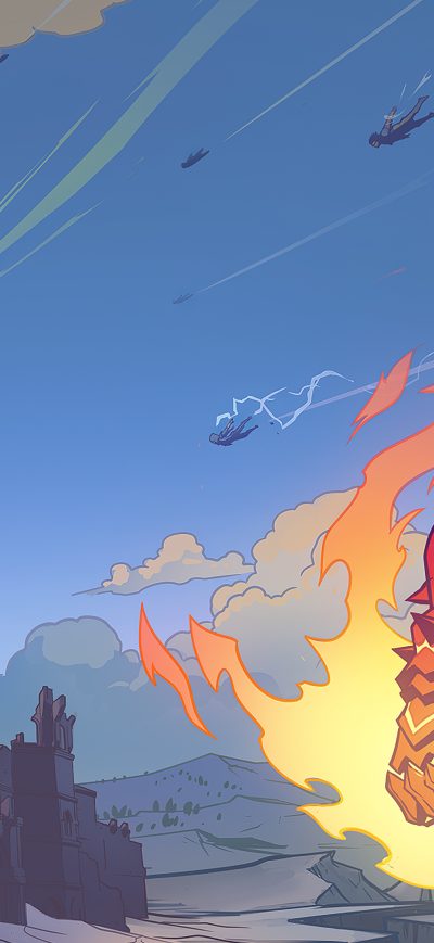 Fond d'écran Spellbreak 2020 4k sur iPhone