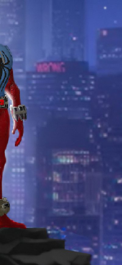 Fond d'écran iPhone Spiderman Into The Spider Verse Bit Art 4k