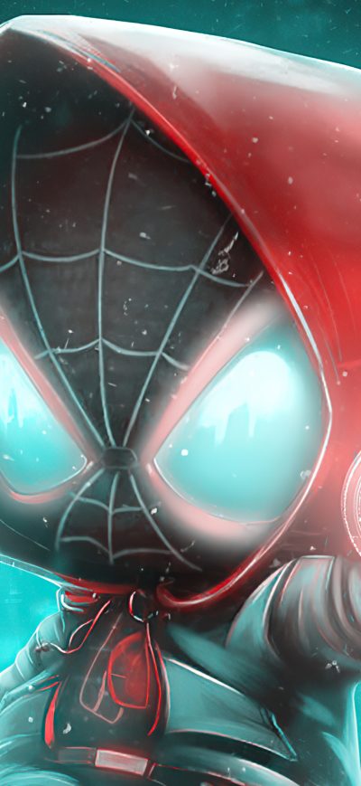 Fond d'écran iPhone Miles Morales In Verse