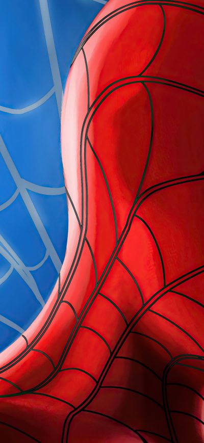 Fond d'écran iPhone Spiderman Paint Splash Art 5k
