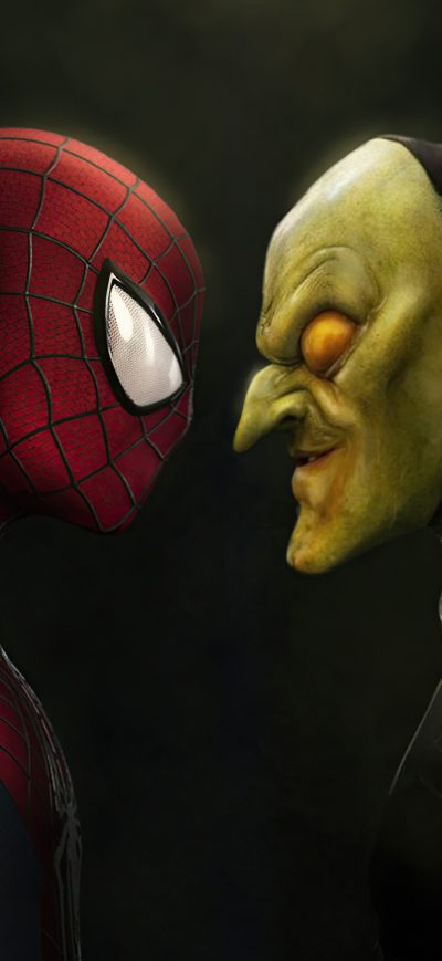 Fond d'écran iPhone The Amazing Spider Man Vs Green Goblin 5k