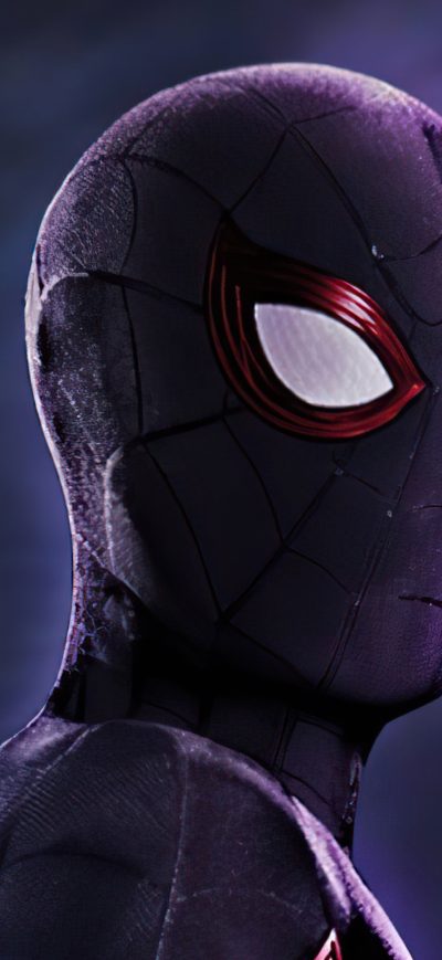 Fond d'écran iPhone Black Spider Man 2020 4k