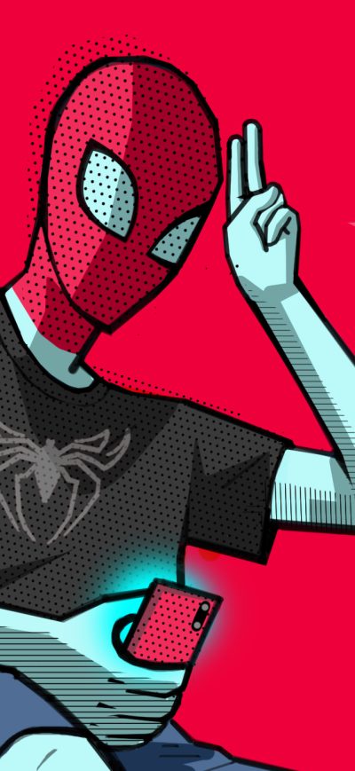 Fond d'écran iPhone Cool Artwork Spiderman