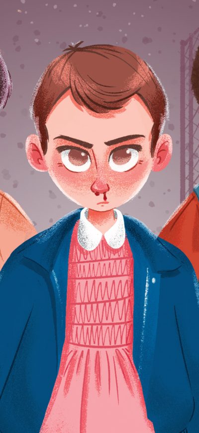 Fond d'écran iPhone Stranger Things New Art