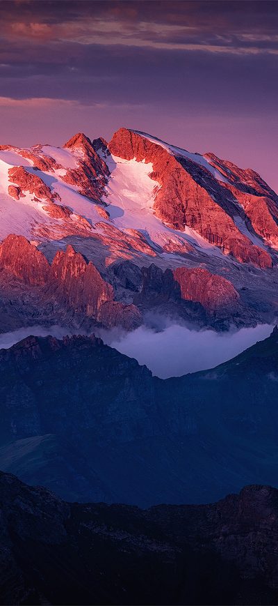 Fond d'écran iPhone Dolomiti Sunrise 4k