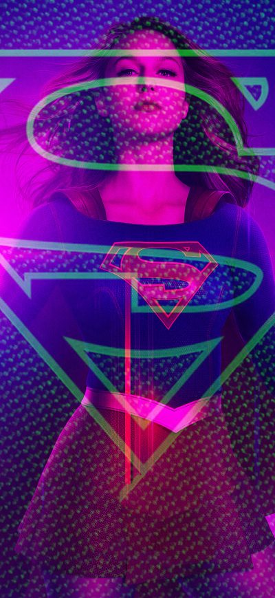 Fond d'écran iPhone Supergirl Art 4k