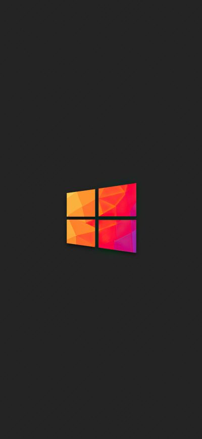 Fond d'écran iPhone Windows 10 Polygon 4k