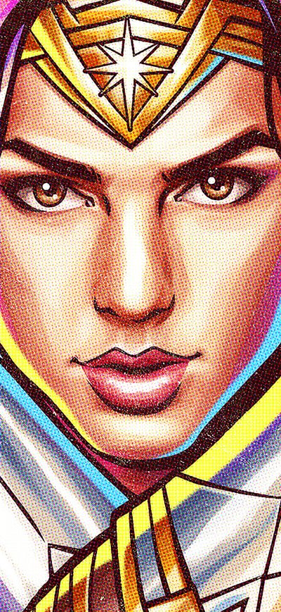Fond d'écran iPhone 2020 Wonder Woman 84 Artwork