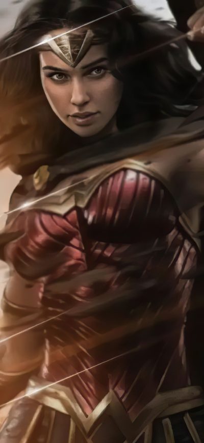 Fond d'écran iPhone Gal Gadot As Wonder 5k