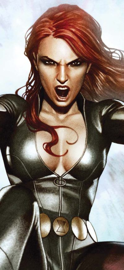 Fond d'écran iPhone Black Widow Arts