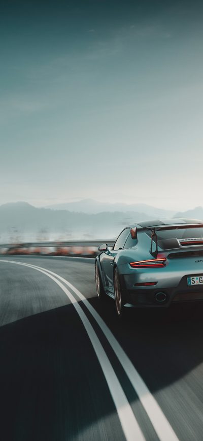 Fond d'écran iPhone 2018 Porsche 911 GT2 RS Rear