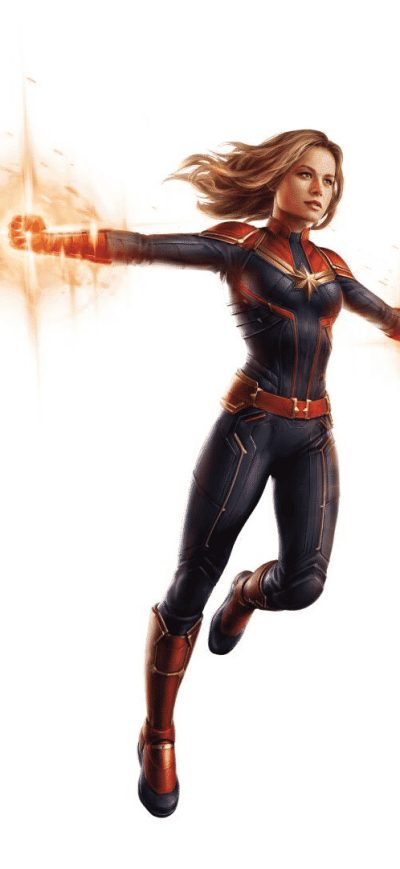 Fond d'écran iPhone Marvel Avengers 4 Captain Marvel