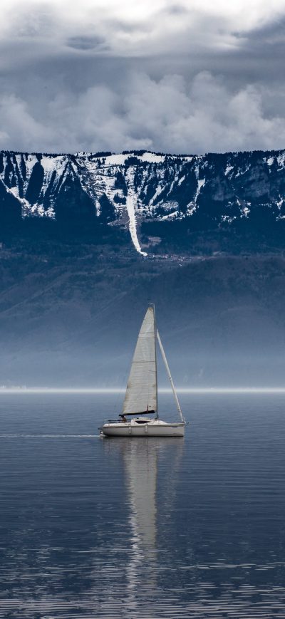 Fond d'écran iPhone Sailboat Seascape Landscape