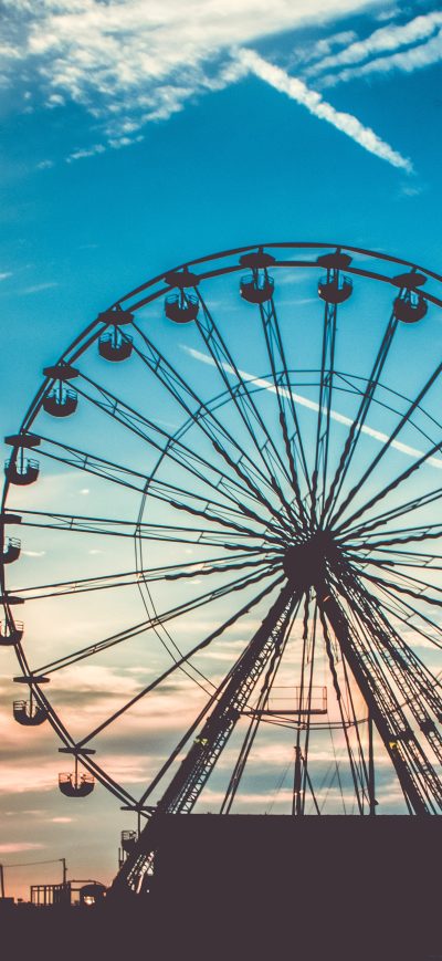 Fond d'écran iPhone Ferris Wheel 4k