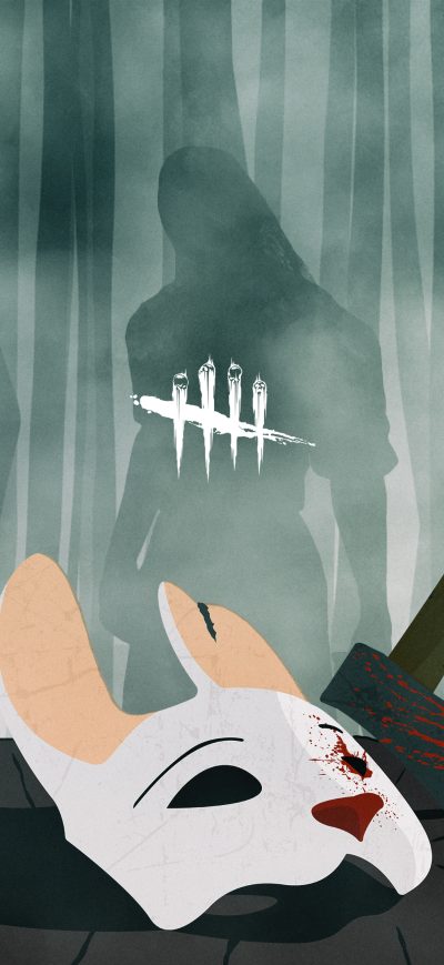Fond d'écran iPhone Dead By Daylight Fanart 4k