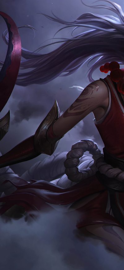 Fond d'écran iPhone Diana League Of Legends Art