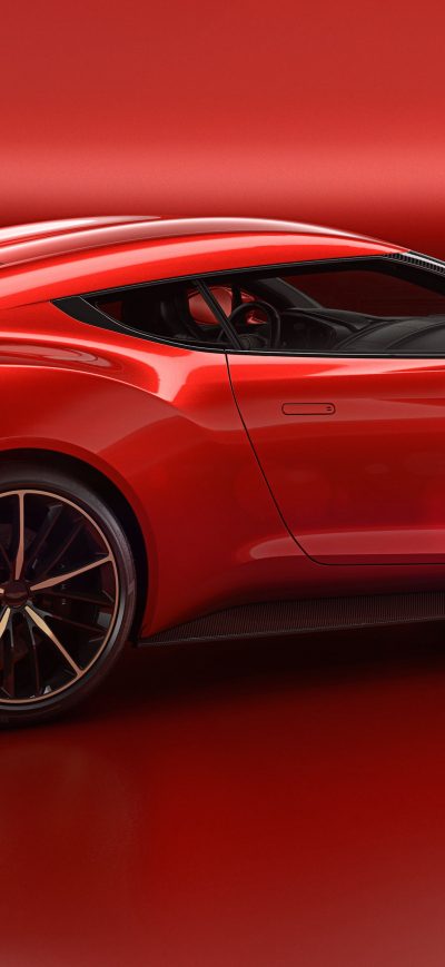 Fond d'écran Aston Martin Zagato sur iPhone