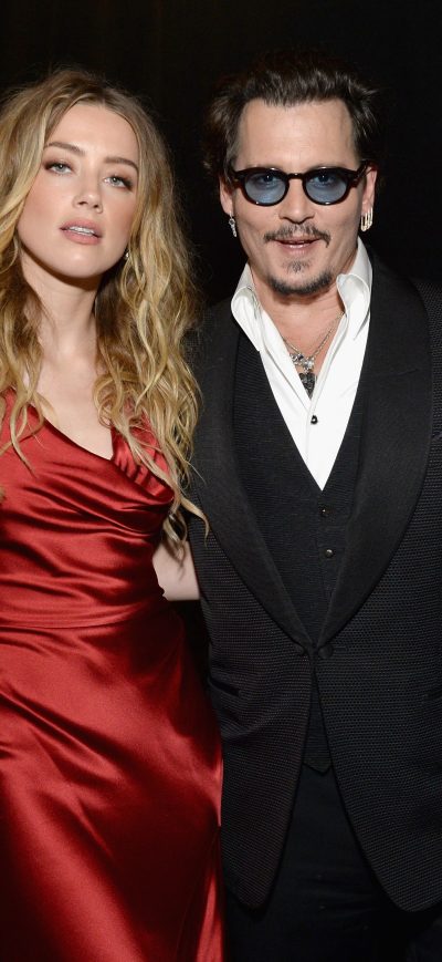 Fond d'écran iPhone Johnny Depp And Amber Heard