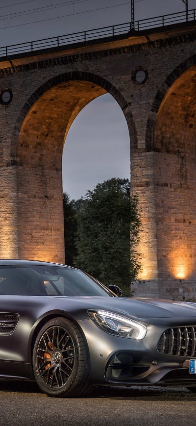 Fond d'écran iPhone Mercedes AMG GT C Edition 50 2017