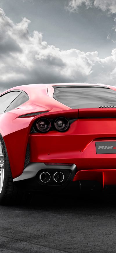 Fond d'écran iPhone 2018 Ferrari 812 Superfast
