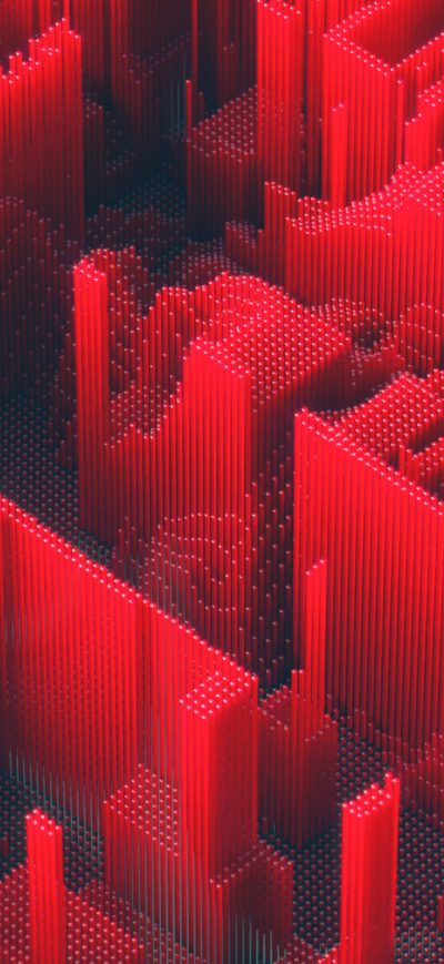 Fond d'écran iPhone Red Abstract Geometry