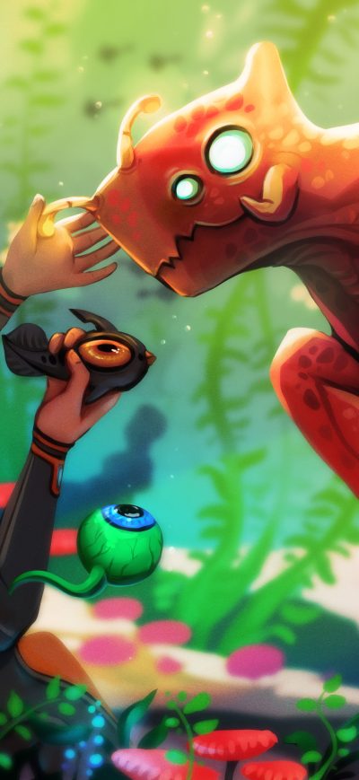 Fond d'écran iPhone Jack Peeper Sam Sean Subnautica Game Fanart 4k