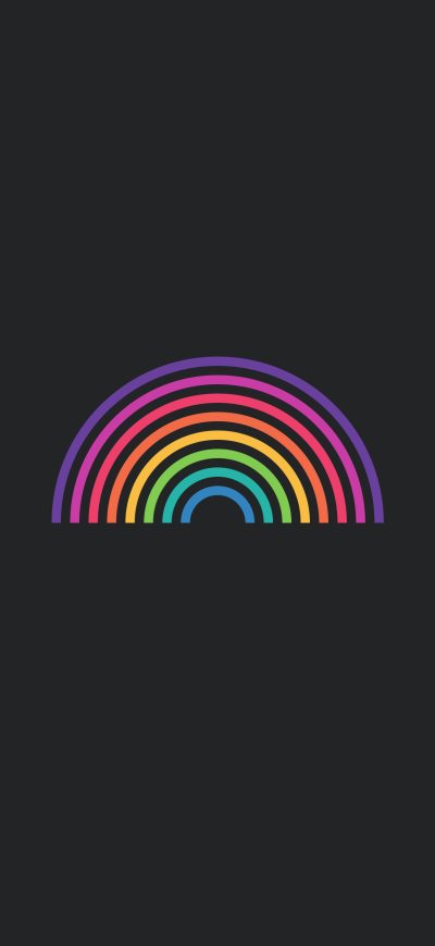 Fond d'écran iPhone Rainbow Abstract