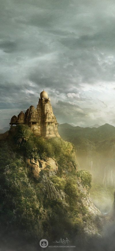 Fond d'écran Mountain Kingdom sur iPhone