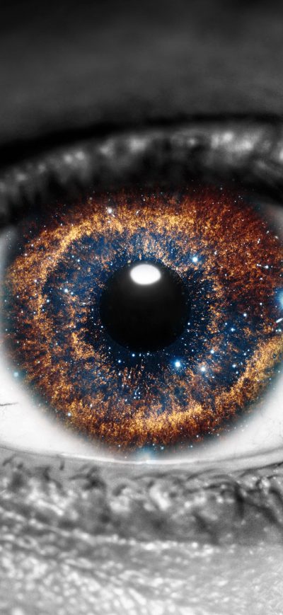 Fond d'écran iPhone Galaxy Inside Eye